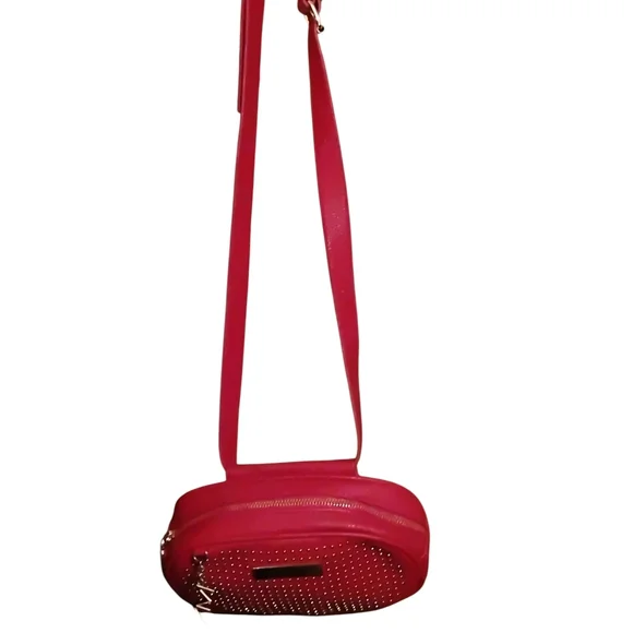 Marc New York Red Crossbody Bag with Gold Details - Picture 5 of 9